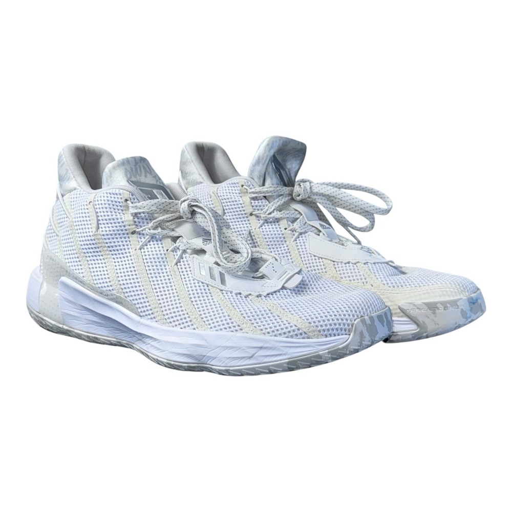 Size 13 - adidas Dame 7 I Am My Own Fan - Cloud White